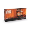Barbecue au charbon de bois avec roues et grille réglable 48x28cm Noxor Réductions