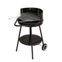 Barbecue à charbon rond Pipra avec grille Ø 48cm ajustable et roues Promotion