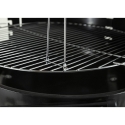 Barbecue à charbon rond Pipra avec grille Ø 48cm ajustable et roues Modèle