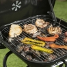 Houtskoolbarbecue met wielen en deksel 49x83x47cm Toska Verkoop