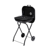 Houtskoolbarbecue met wielen en deksel 49x83x47cm Toska Aanbieding