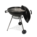 Barbecue à charbon rond grille 55cm avec couvercle et roues Ardena Promotion