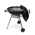 Barbecue à charbon rond grille 55cm avec couvercle et roues Ardena Promotion
