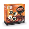 Barbecue à charbon rond grille 55cm avec couvercle et roues Ardena Choix