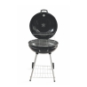Houtskoolbarbecue rond Ø57x90cm met wielen en deksel Seara Kortingen