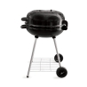 Houtskoolbarbecue rond Ø57x90cm met wielen en deksel Seara Model