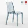 Lot de 18 Chaises Cristal Light Grand Soleil Transparent promo offre pour Bar café Promotion