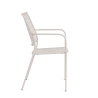 Stapelfauteuil voor de tuin met armleuningen van staal Bizzotto Lizette Verkoop