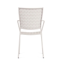 Stapelfauteuil voor de tuin met armleuningen van staal Bizzotto Lizette Aankoop