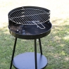 Houtskoolbarbecue met verstelbaar rooster rond Ø 38cm Grato Korting