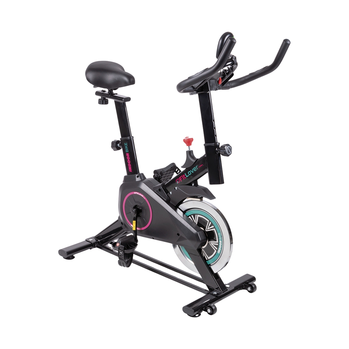 Vélo d'appartement volant 4 kg écran 5 fonctions support smartphone Striva Promotion Vélo d'appartement volant 4 kg écran 5 fonctions support smartphone Striva Promotion