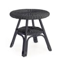 Table d'extérieur rond 52cm en rotin tressé Bizzotto Alliss Promotion