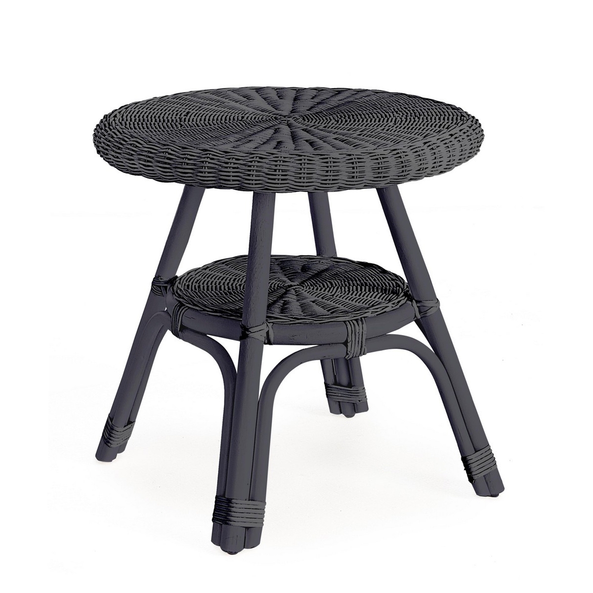Ronde tuintafel 52cm van gevlochten rattan Bizzotto Alliss Aanbieding Ronde tuintafel 52cm van gevlochten rattan Bizzotto Alliss Aanbieding