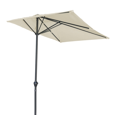 Parasol voor buiten, terras, balkon 250x125x227 cm Half Cuba Aanbieding