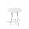 Set van tafel en 2 stoelen voor buiten van wit ijzer Provence Breakfast Voorraad
