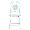 Set van tafel en 2 opvouwbare buitenstoelen groen Le Regole dell'Aperitivo Korting