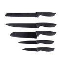 Ensemble de 5 couteaux en inox noir avec support en acrylique Nori Offre