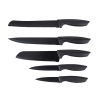 Ensemble de 5 couteaux en inox noir avec support en acrylique Nori Offre