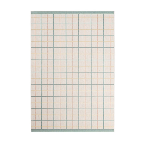 Bizzotto Nour binnen-buiten vloerkleed groen/blauw/geel 200x290cm Aanbieding