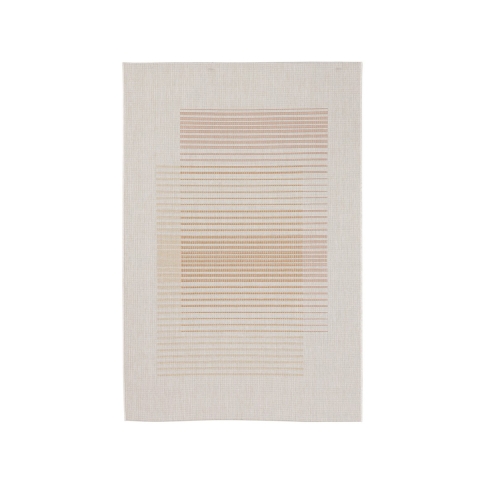 Tapis d'extérieur rectangulaire beige orange 160x230 cm Bizzotto Kino Promotion