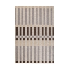 Grijs, bruin en beige polyester buiten- en binnentapijt Hada Aanbieding