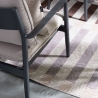 Grijs, bruin en beige polyester buiten- en binnentapijt Hada Aanbod