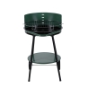 Barbecue au charbon de bois avec roues et grille ronde Ø 48 cm réglable Kivra Choix