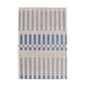 Tapis d'extérieur et d'intérieur bleu beige gris en polyester Bizzotto Hada Promotion
