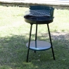 Ronde houtskoolbarbecue met verstelbaar grillrooster Ø 42cm Zafro Korting