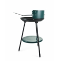 Ronde houtskoolbarbecue met verstelbaar grillrooster Ø 42cm Zafro Voorraad