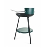 Ronde houtskoolbarbecue met verstelbaar grillrooster Ø 42cm Zafro Voorraad