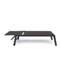 Chaise longue de jardin inclinable avec roues Bizzotto Hilde Catalogue