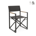Chaise de réalisateur pliable en aluminium pour jardin Bizzotto Lagun Promotion