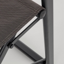 Chaise de réalisateur pliable en aluminium pour jardin Bizzotto Lagun Choix