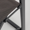Chaise de réalisateur pliable en aluminium pour jardin Bizzotto Lagun Choix