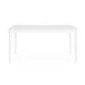 Table d'extérieur moderne 160x90cm en aluminium Bizzotto Nebula Réductions