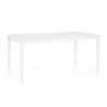 Table d'extérieur moderne 160x90cm en aluminium Bizzotto Nebula Catalogue