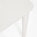 Table d'extérieur moderne 160x90cm en aluminium Bizzotto Nebula Choix