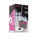 Draaibare mop met ronde dweil en 16L emmer Super Mop Kosten