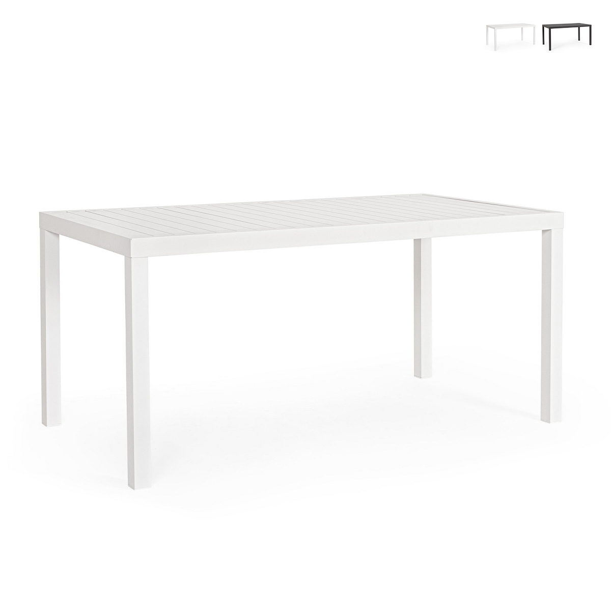 Table de jardin rectangulaire 150x80 cm en aluminium Bizzotto Hilde Offre Table de jardin rectangulaire 150x80 cm en aluminium Bizzotto Hilde Offre