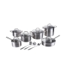 Batterie de cuisine 15 pièces en acier inoxydable Ardia Promotion