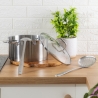 Batterie de cuisine 15 pièces en acier inoxydable Ardia Remises
