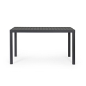 Table d'extérieur moderne rectangulaire 130x68cm en aluminium Bizzotto Hilde Prix