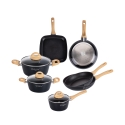 Batterie de cuisine 10 pièces en aluminium antiadhésif Fuji Promotion