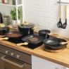 Batterie de cuisine 10 pièces en aluminium antiadhésif Fuji Vente
