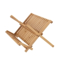 Égouttoir pliable en bois de bambou 45x28x25 cm Ravi Promotion