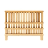 Égouttoir pliable en bois de bambou 45x28x25 cm Ravi Remises