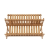 Égouttoir pliable en bois de bambou 45x28x25 cm Ravi Catalogue