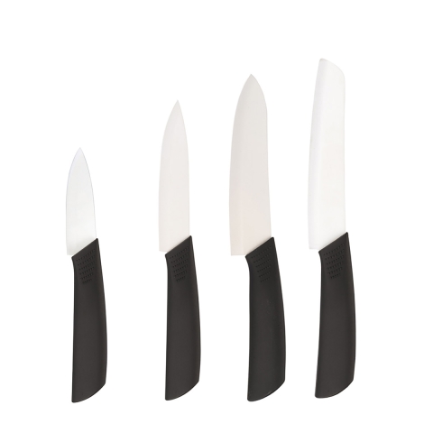 Set van 4 keramische messen met soft touch handgreep Kivis Aanbieding