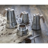 Moka koffiezetapparaat 6 kopjes roestvrij staal met houtlook handvat Riko Verkoop